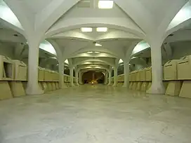 The underground pantheon.