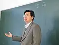 Leizhen Xia, Chinese teacher;夏雷震，语文教师