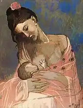 Pablo Picasso, 1905, Maternité (Mother and Child), private collection