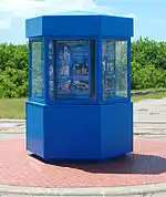 Astronaut memorial kiosk