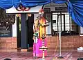 A padakam performance at Chirakkadavu Sree Mahadeva Temple