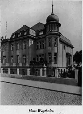 House Woythaler ca 1913