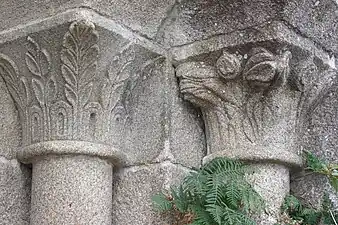 Vegetalist motifs at Monastery of São Salvador de Paderne.