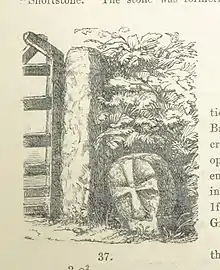 Fig. g8: The cross at Cross Hill