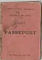 Tunisian Passport from 1951