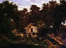 Paggi's Mill on Barton Creek, 1885