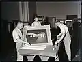 Painting conservators, Mitchell Building, 1943
