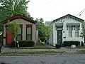 A handsome pair of shotgun houses on Myrtle Street