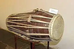 Pakhavaj, traditional Indian drum