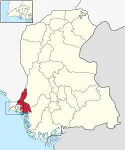 Map of Malir District