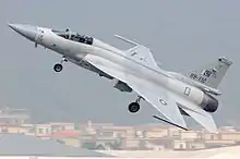 JF-17 Thunder became the first indigenous combat aircraft produced by the country.