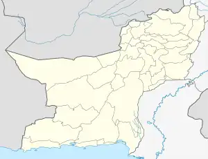 Khuzdar is located in Balochistan, Pakistan