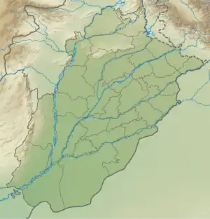 Tilla Jogian is located in Punjab, Pakistan