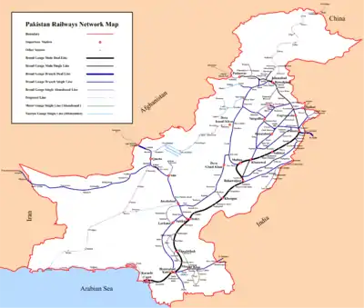 Pakistan Railways Network