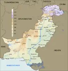 Image 30Pakistan map of climate classification zones (from Geography of Pakistan)