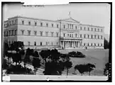 A photograph of the Old Royal Palace in 1910