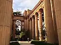 Colonnade of the palace