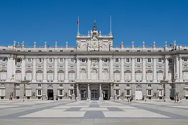 Royal Palace of Madrid, Madrid, Spain, by Jean Bautista Sachetti, 1735–1764