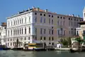 Facade from Grand Canal at night.