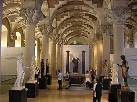 Arches in Salle du Manège, Louvre Palace, Paris (2007)