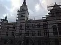 The Administrative Palace undergoing renovation (during early January 2023)