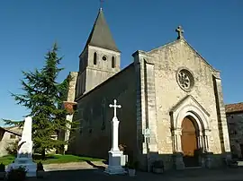 The church in Palluaud