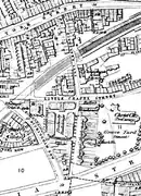 Palmer Street, Ordnance Survey map, 1869–1880