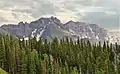 Palmyra Peak with parent Silver Mountain behind