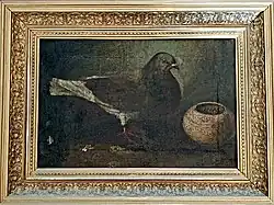 A dove, painted by José Ruiz y Blasco