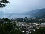 Panajachel on the shore of Lake Atitlan.