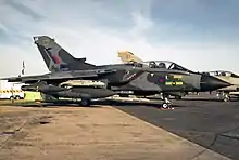 A No. 9 Squadron Panavia Tornado GR4 in 1998.