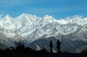 Panchchuli Peaks near Munsiyari