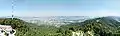 View from the Uetliberg of Zurich, looking east