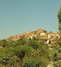 View of Boccheggiano