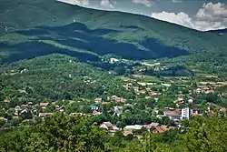 Panoramic view of Zlot
