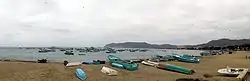 The beach at Puerto Lopez