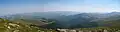 Panorama - Vezhen Peak is in far right.