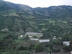View of San Sebastián, Cauca