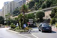 Open Schengen Area border crossing at the France-Monaco border (was open long before Schengen started)