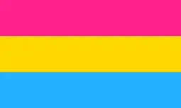 Pansexual pride flag