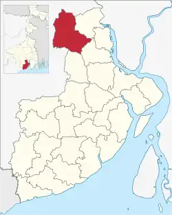 Location of Panskura