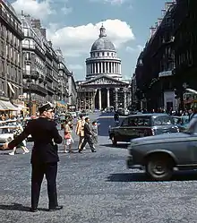 Rue Soufflot in 1960