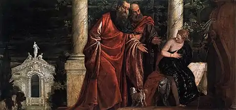 Susanna and the Elders, Kunsthistorisches Museum, Vienna