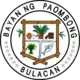 Official seal of Paombong