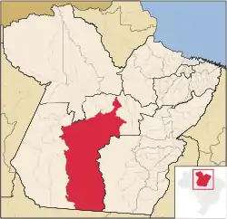 Location of Altamira