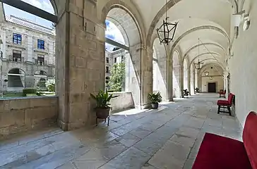 Parador de Corias located in a Neoclassical monastery.