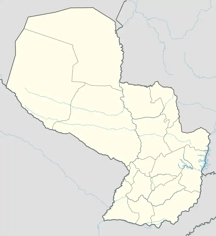 Caraguatay is located in Paraguay