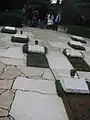 The graves of the seven Jewish Parachutists of Mandate Palestine in Mount Herzl in Jerusalem