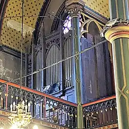 The choir organ of Saint-Eugène-Saint-Cécile