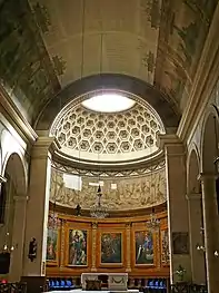The dome and the choir